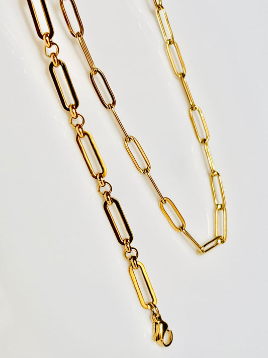 combo; bracelet; chain; anti tarnish; waterproof; trendy; shiny; classy; elegant