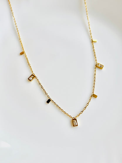 Gold Chain, square pattern, golden, cute, vibey, cool, for her