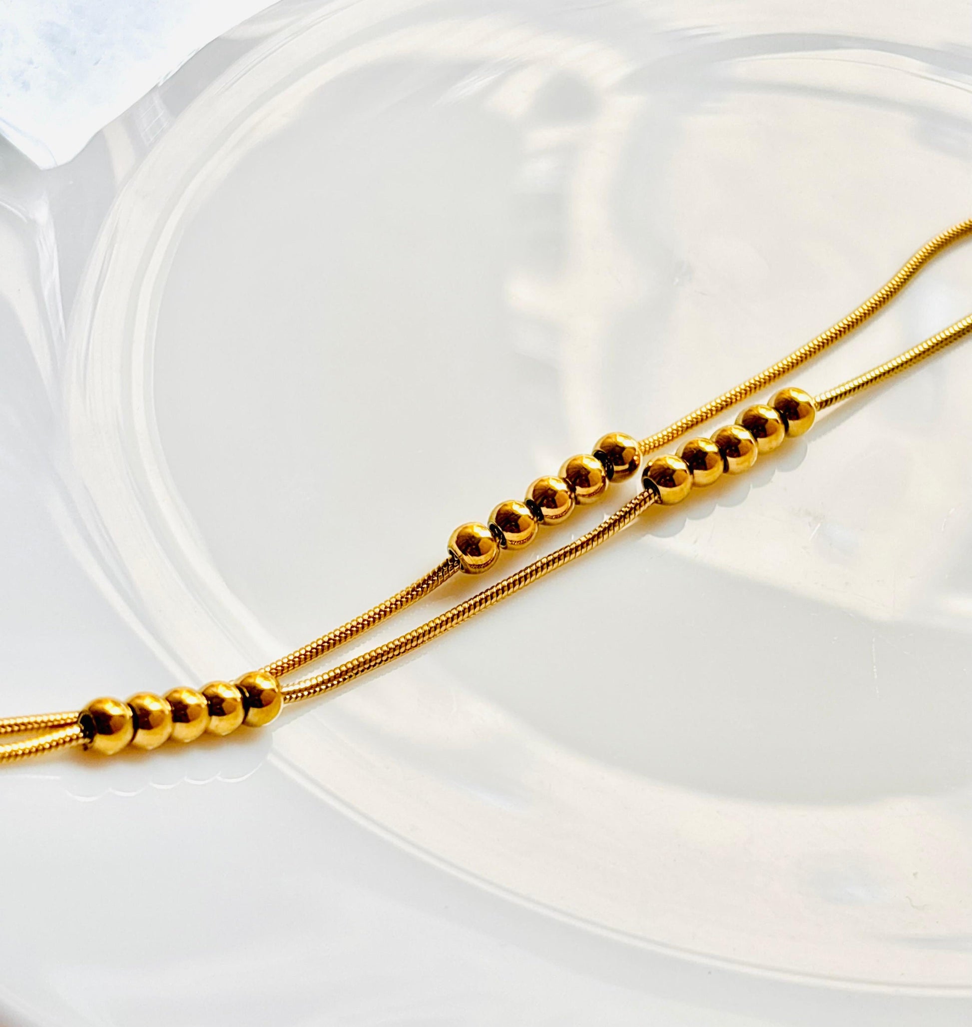 Gold plated, anti tarnish, dainty jewelry, everyday