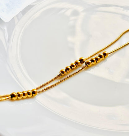 Gold plated, anti tarnish, dainty jewelry, everyday