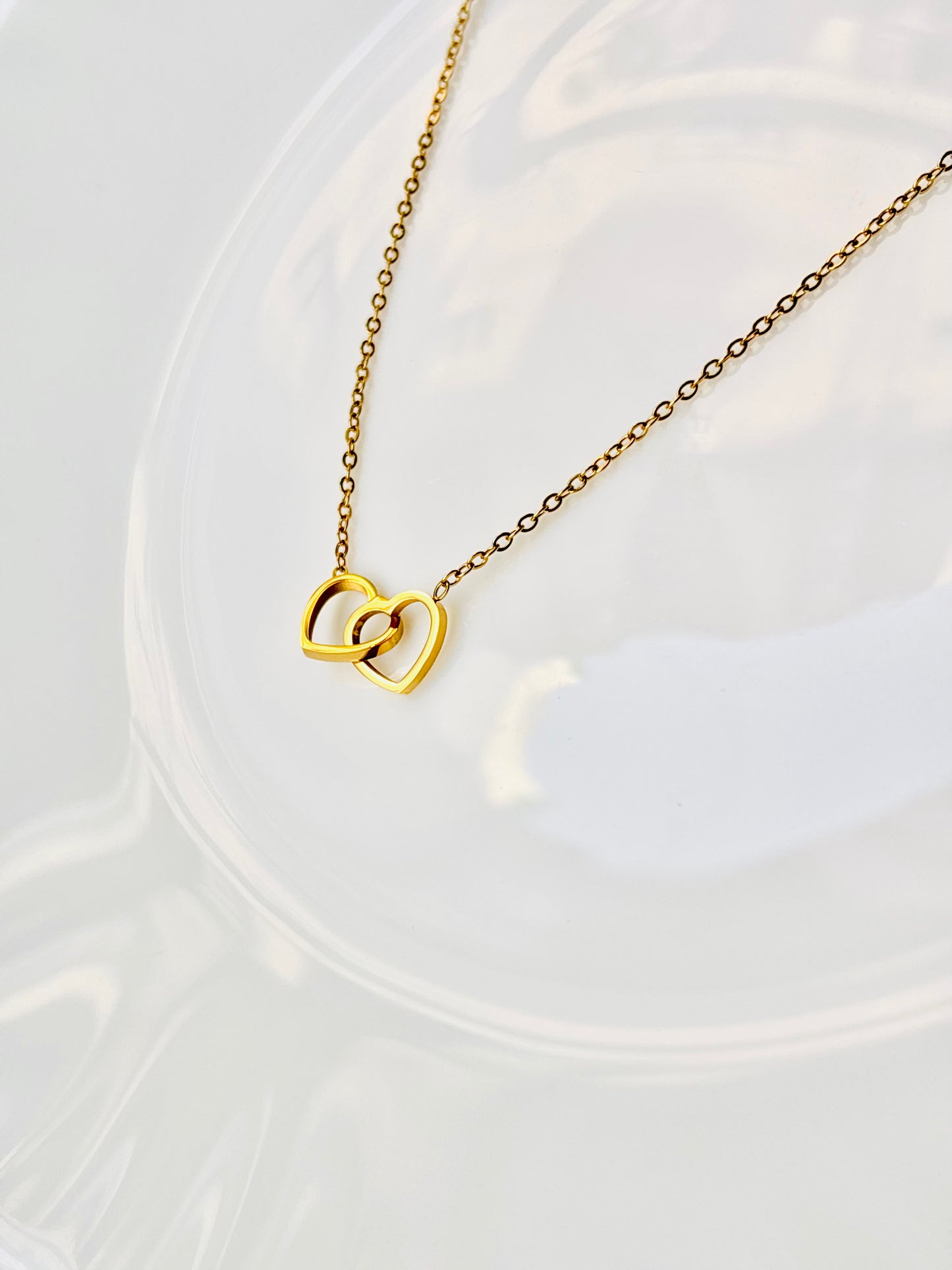 Sherlock Hearts Pendant Chain