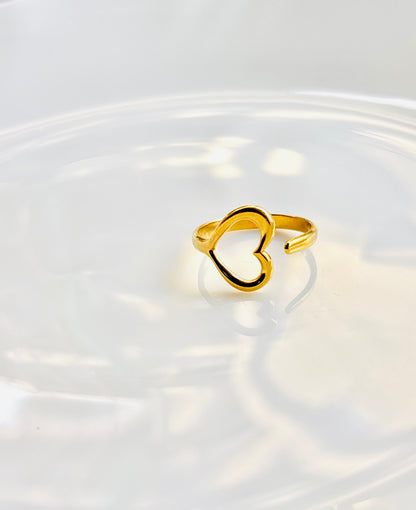 Passion Heart Anti Tarnish Ring