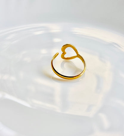 Passion Heart Anti Tarnish Ring