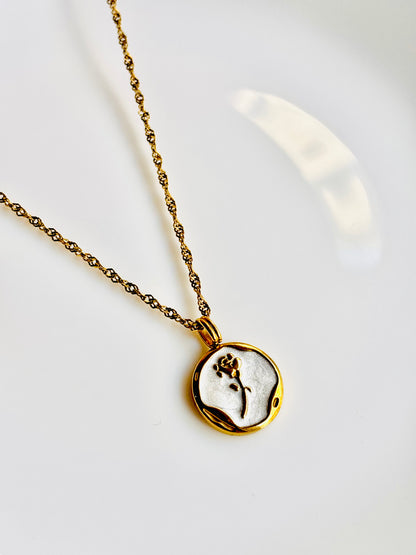 Flora Anti Tarnish Pendant Charm