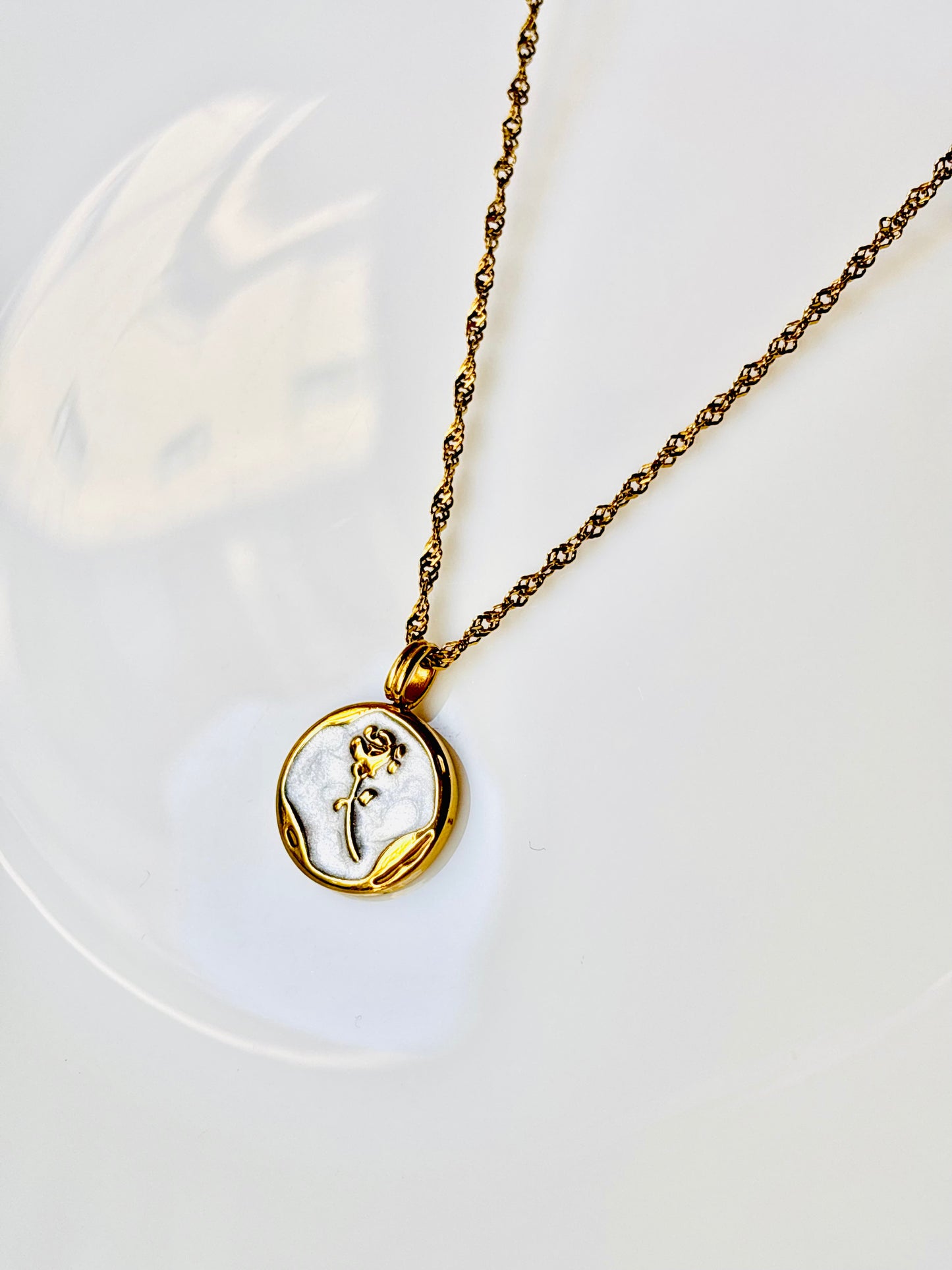 Flora Anti Tarnish Pendant Charm