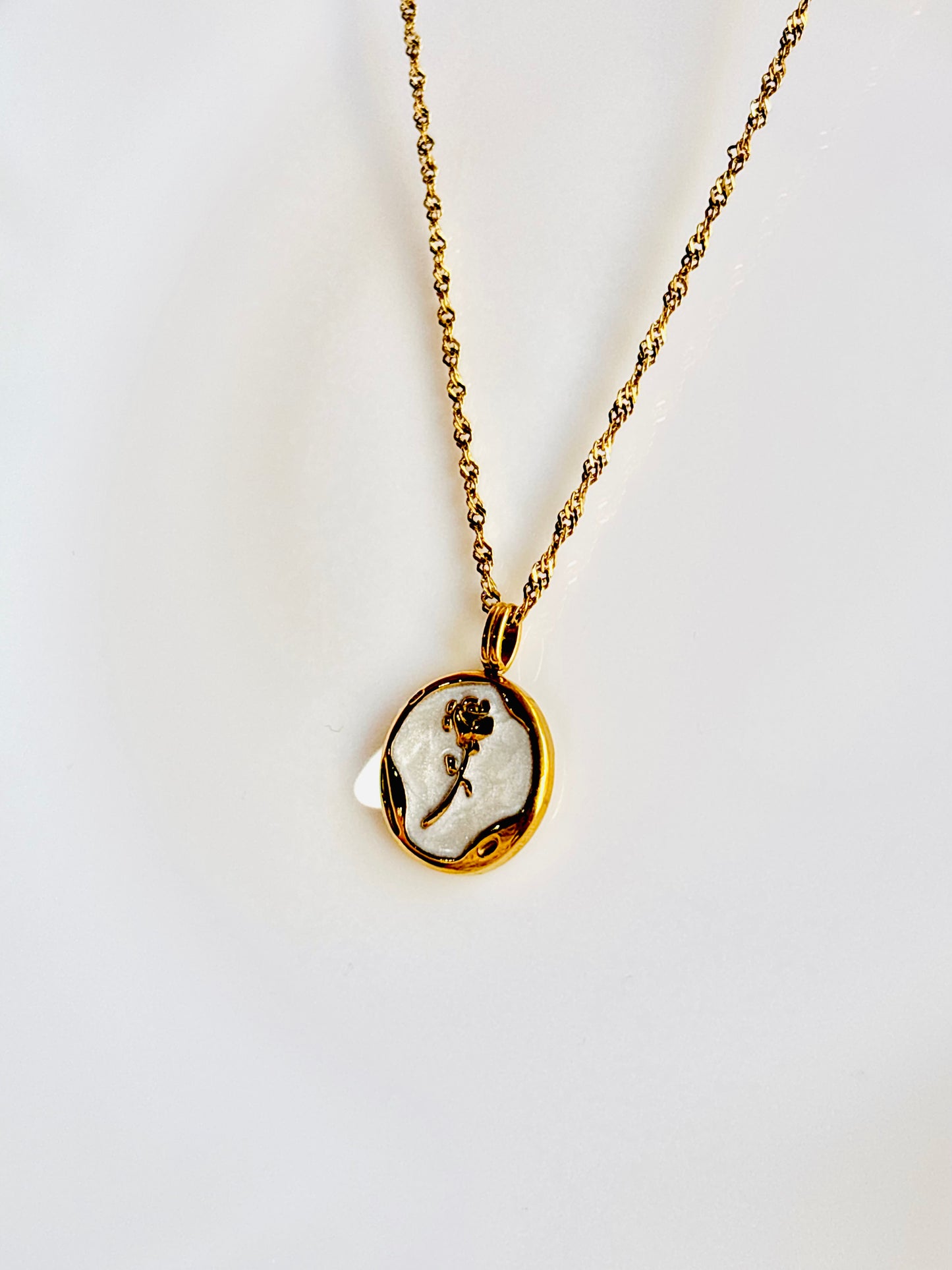 Flora Anti Tarnish Pendant Charm