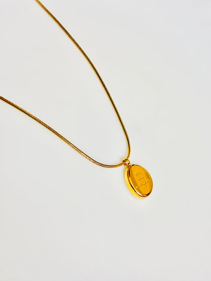 Coinfess Pendant Anti-Tarnish Neck Piece