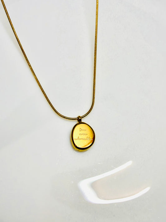 Coinfess Pendant Anti-Tarnish Neck Piece