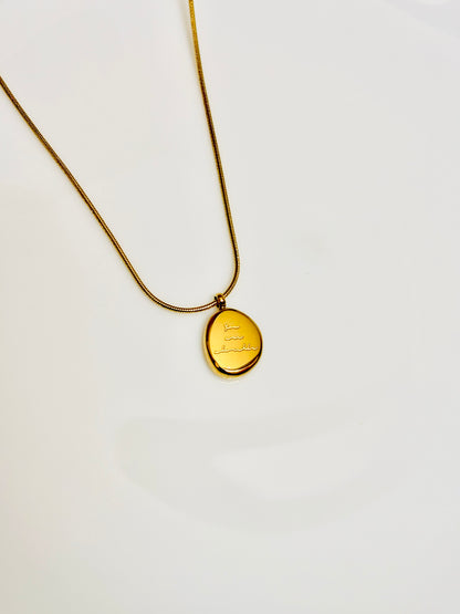 Coinfess Pendant Anti-Tarnish Neck Piece