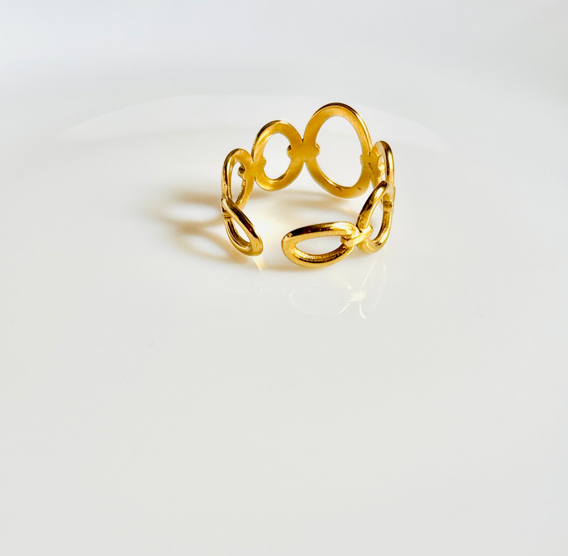 adjustable, aesthetic, fashion, golden, shiny, pretty, little, ring