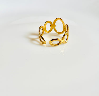 adjustable, aesthetic, fashion, golden, shiny, pretty, little, ring