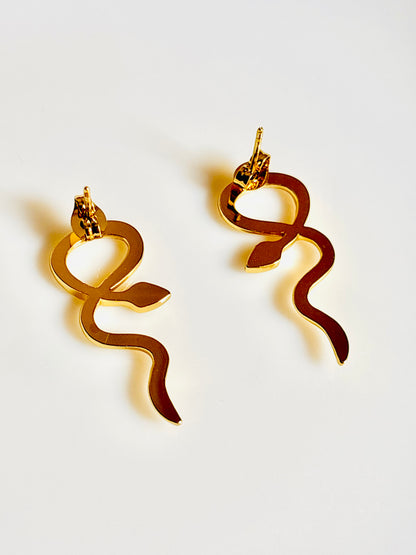 stainless steel base, earring